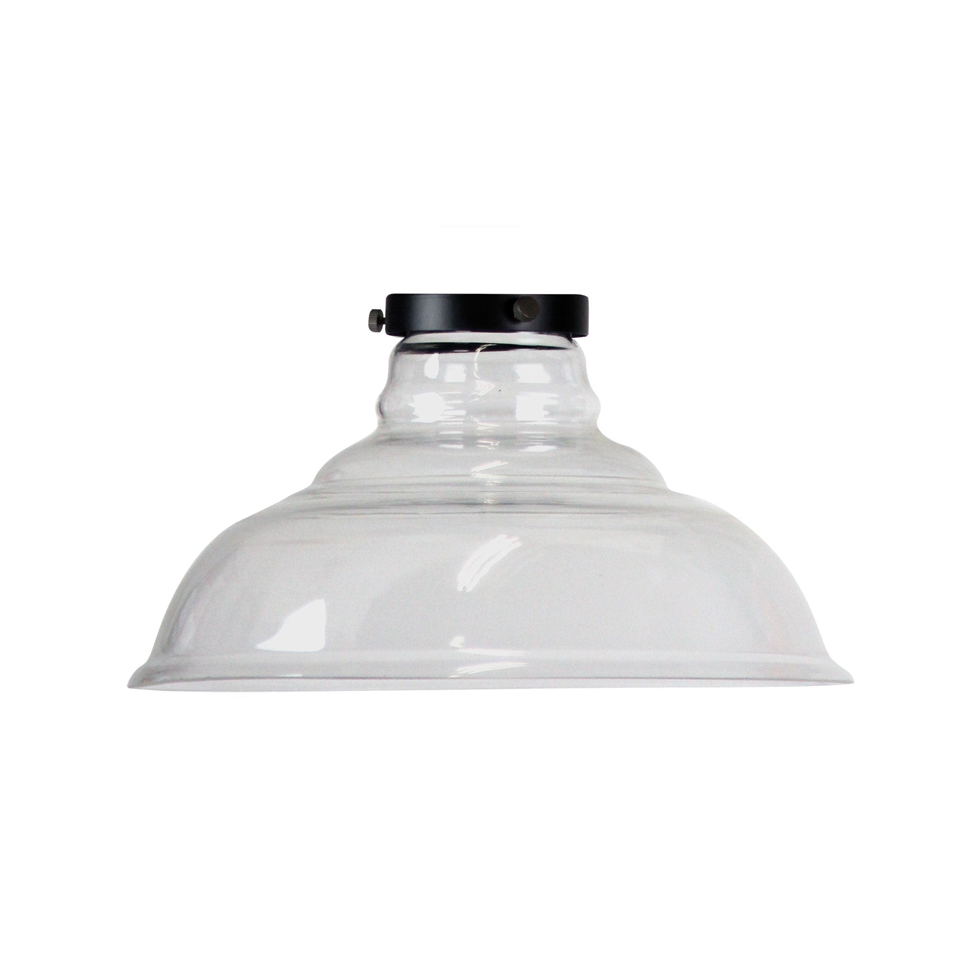 TOLEDO Clear Classic 35cm Clear Glass Shade and Gallery Oriel Lighting