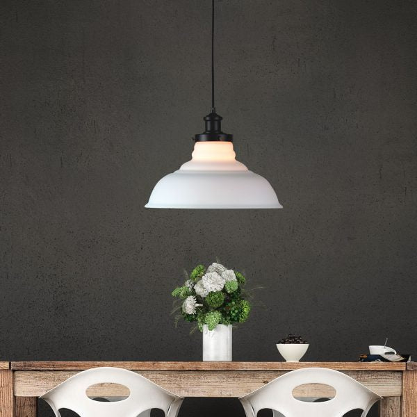 TOLEDO Opal Matt Classic 35cm Opal Glass Shade and Gallery Oriel Lighting