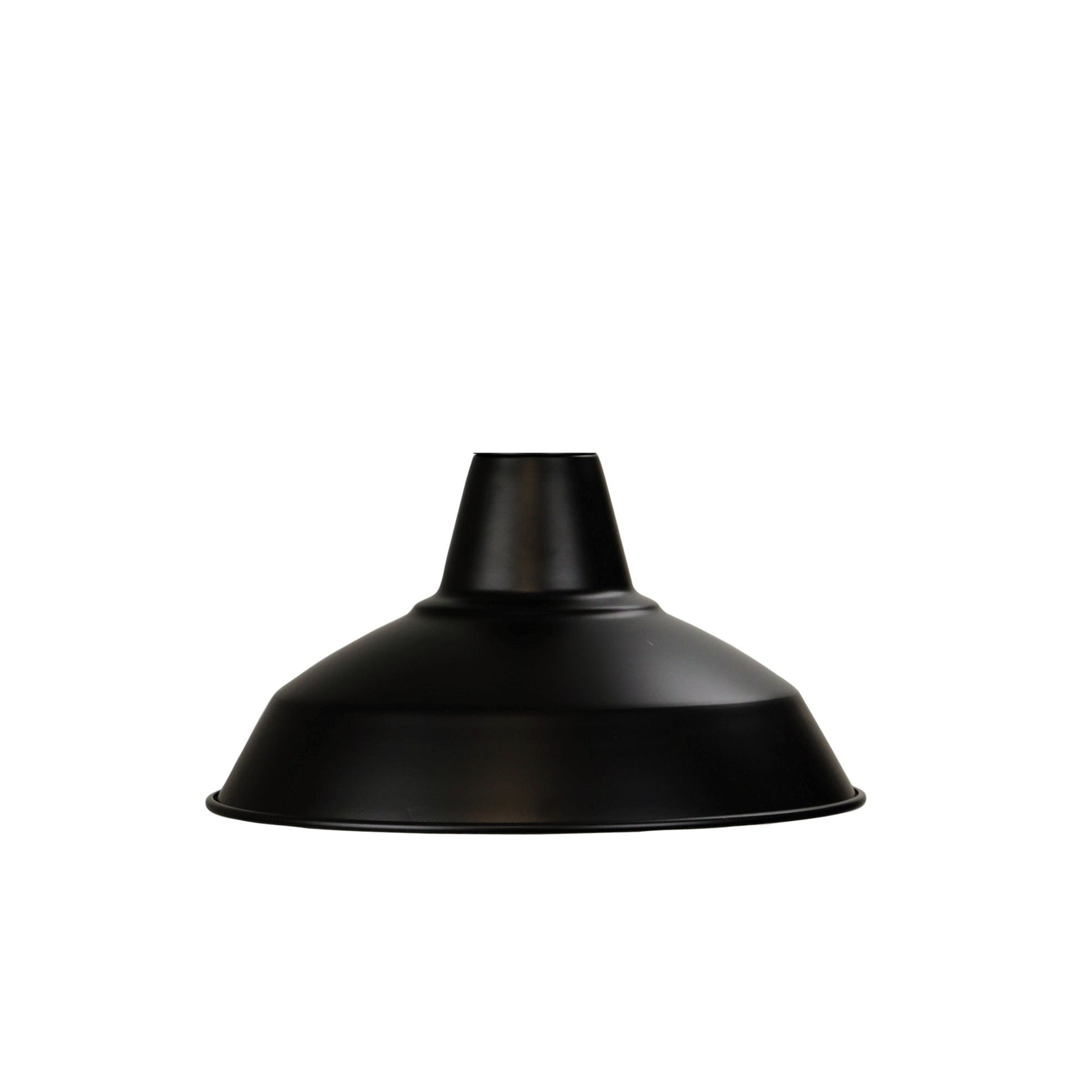 WAREHOUSE.31 31 cm Black Industrial Vintage Shade Oriel Lighting