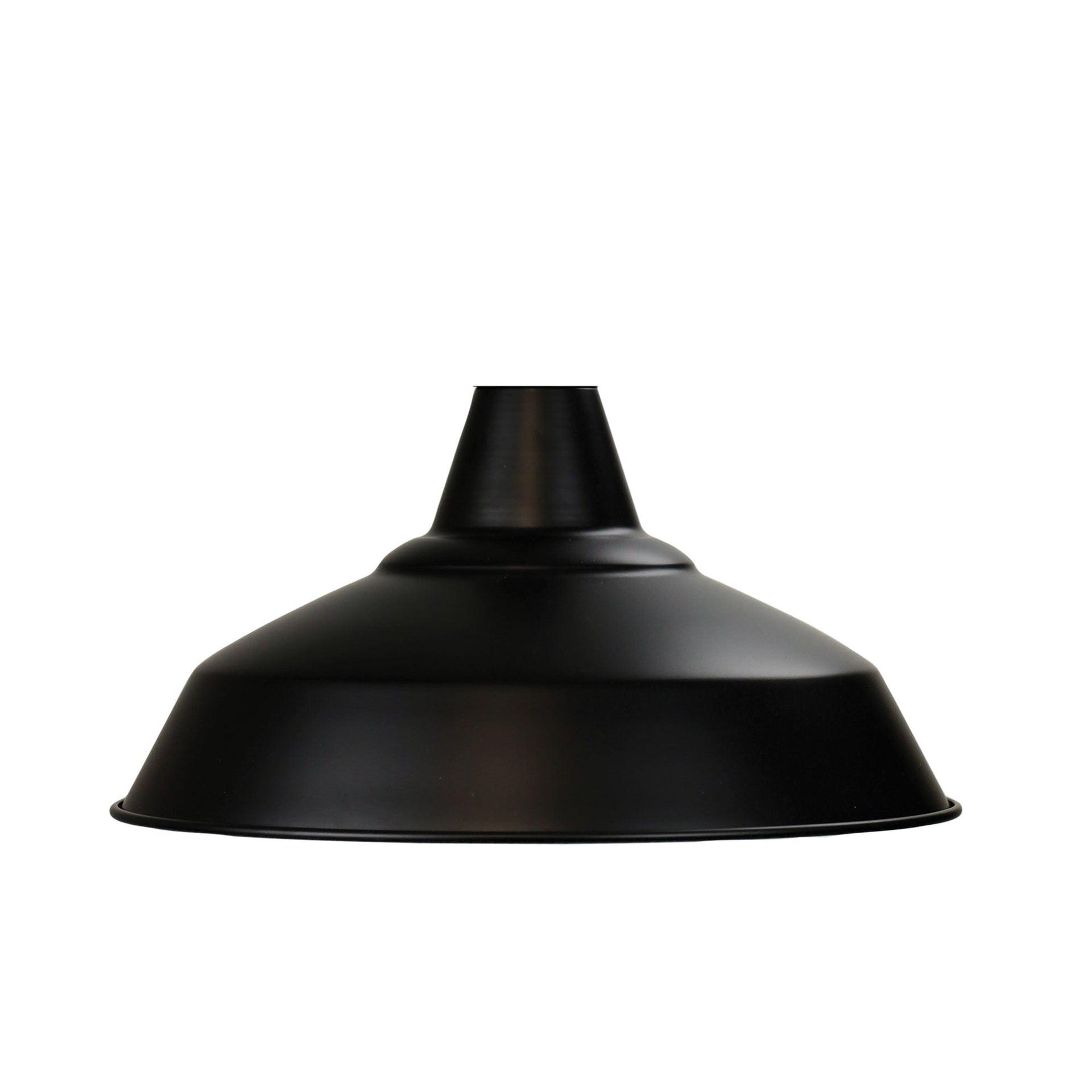 WAREHOUSE.39 39 cm Black Industrial Vintage Shade Oriel Lighting