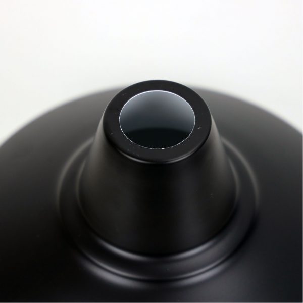 WAREHOUSE.31 31 cm Black Industrial Vintage Shade Oriel Lighting