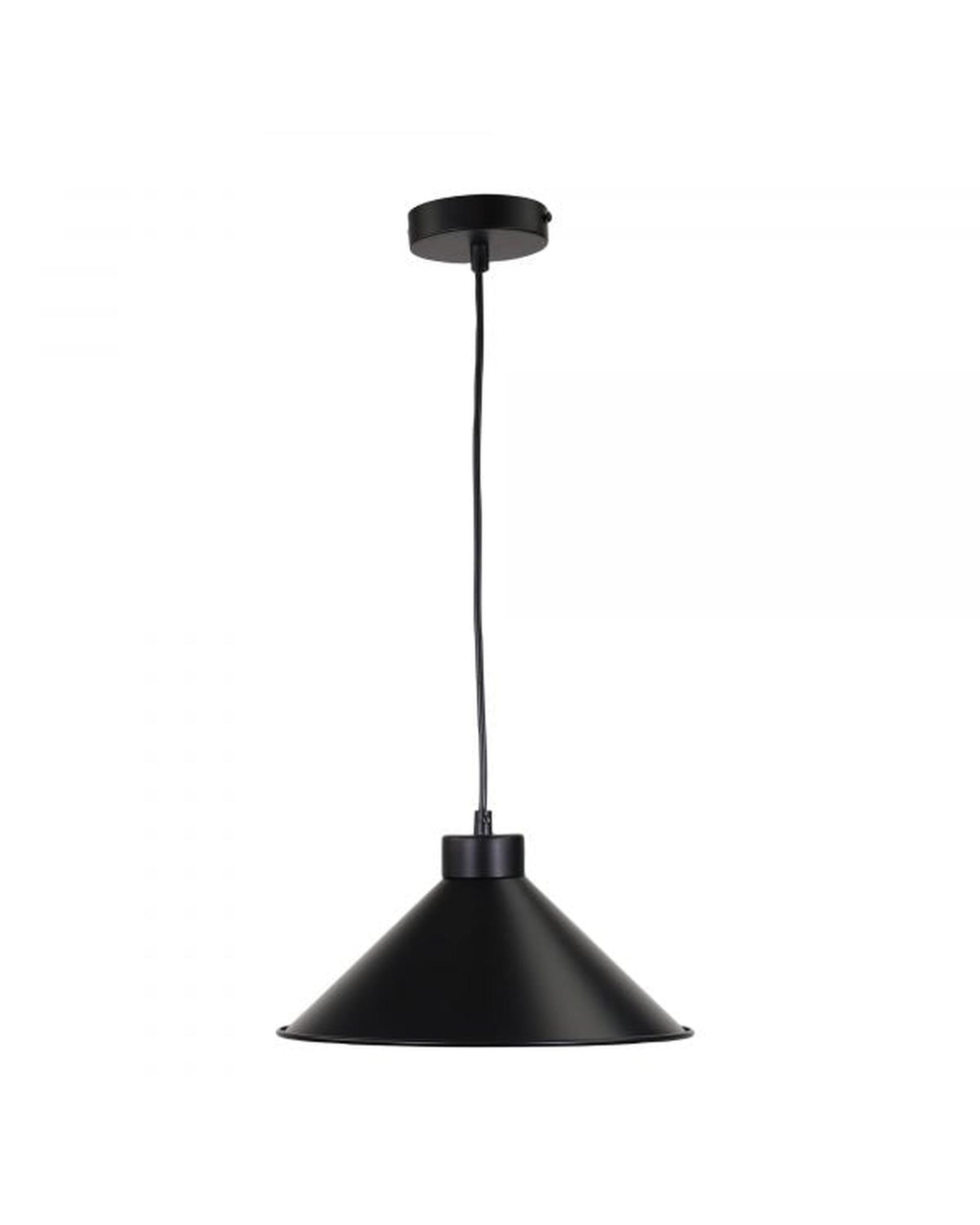 VICTORIANA 30 30cm Black Traditional Metal Shade Oriel Lighting