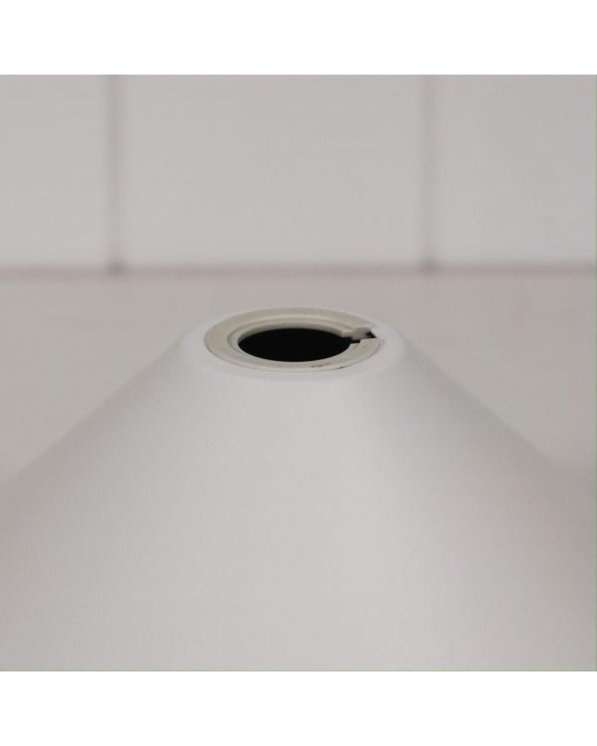 VICTORIANA 30 30cm White Traditional Metal Shade Oriel Lighting