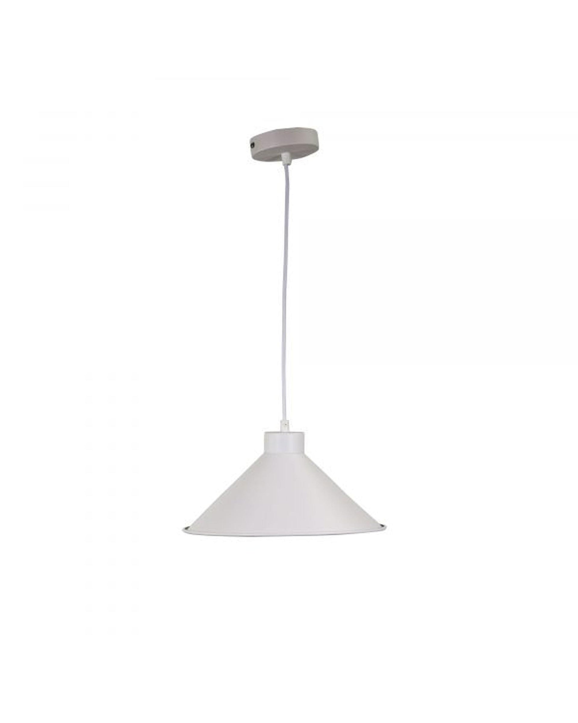 VICTORIANA 30 30cm White Traditional Metal Shade Oriel Lighting