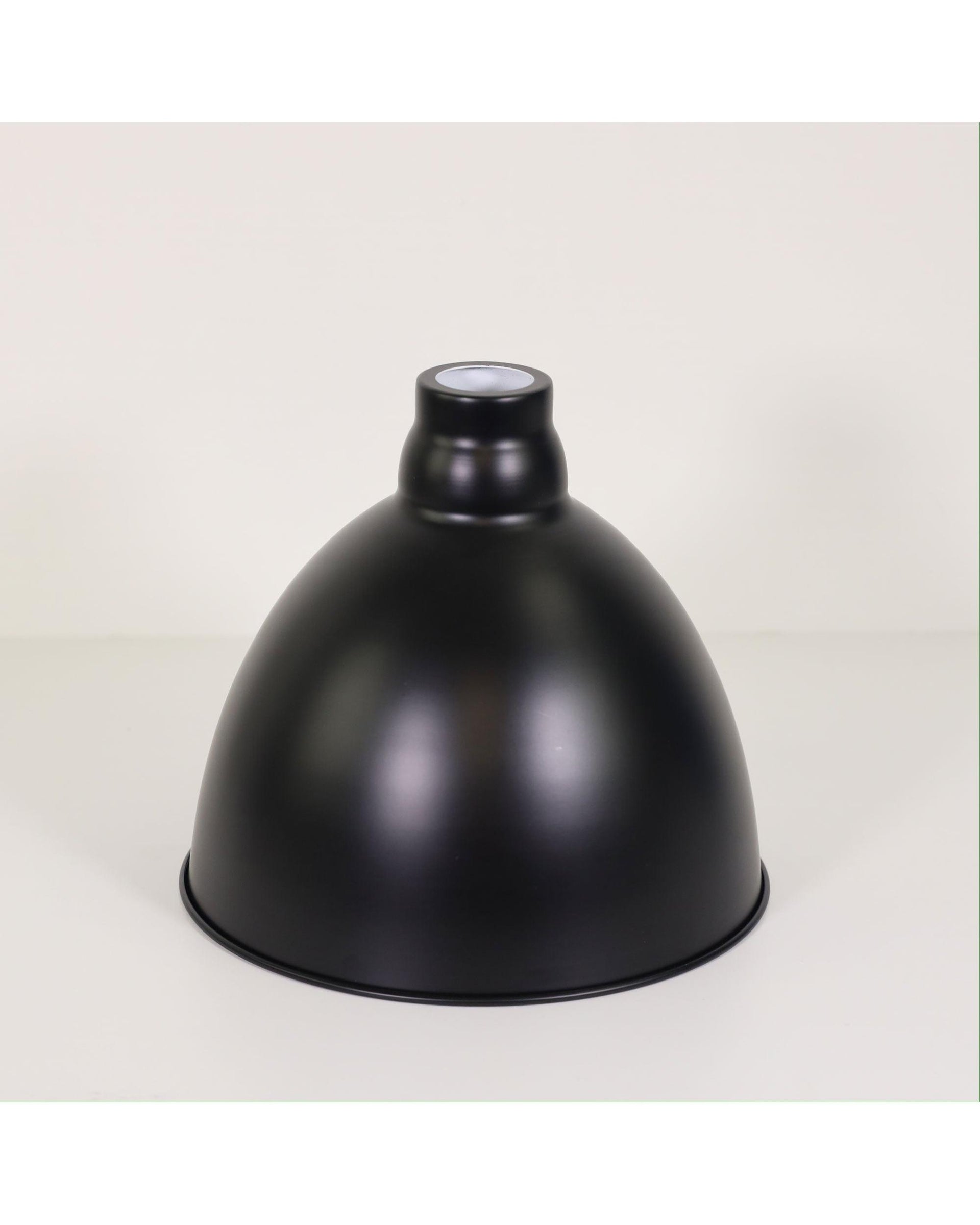 DAWSON.25 25cm Black Barn Style Metal Shade Oriel Lighting