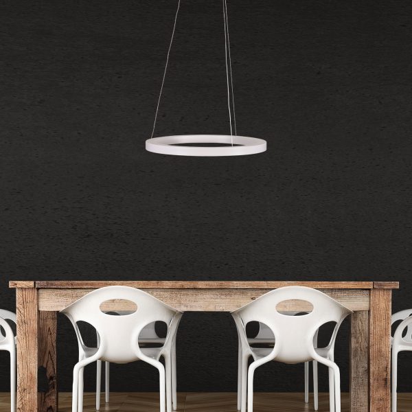 NEBULA.40 CCT Modern LED Halo Pendant Oriel Lighting
