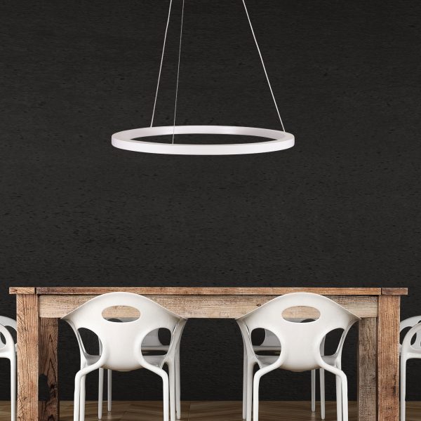 NEBULA.60 CCT Modern LED Halo Pendant Oriel Lighting