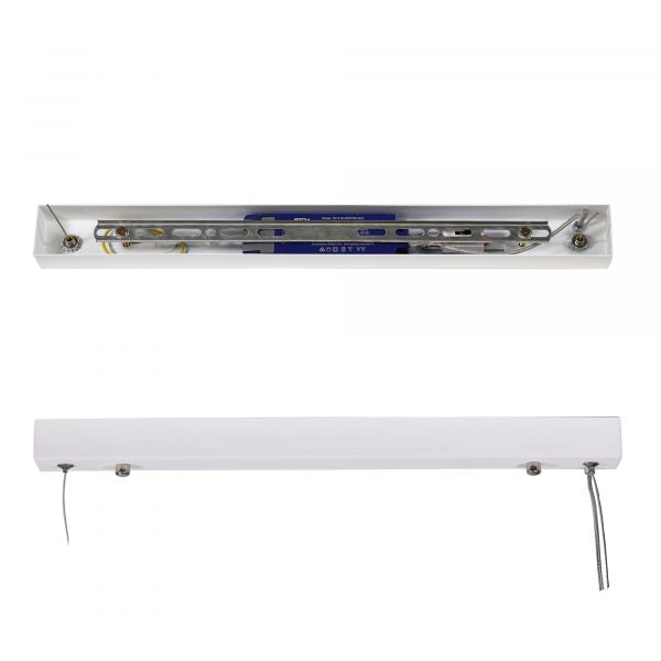SHARD.1500 CCT Slimline LED Pendant White Oriel Lighting