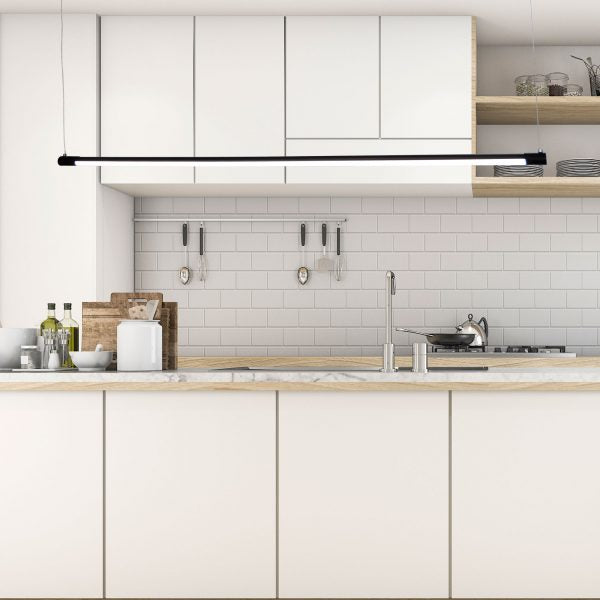 EDGE.1500 4000K Slimiline LED Pendant Oriel Lighting