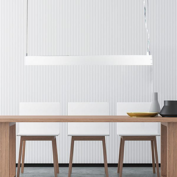 SLATE.LED PENDANT 120cm Up-Down LED Pendant Oriel Lighting