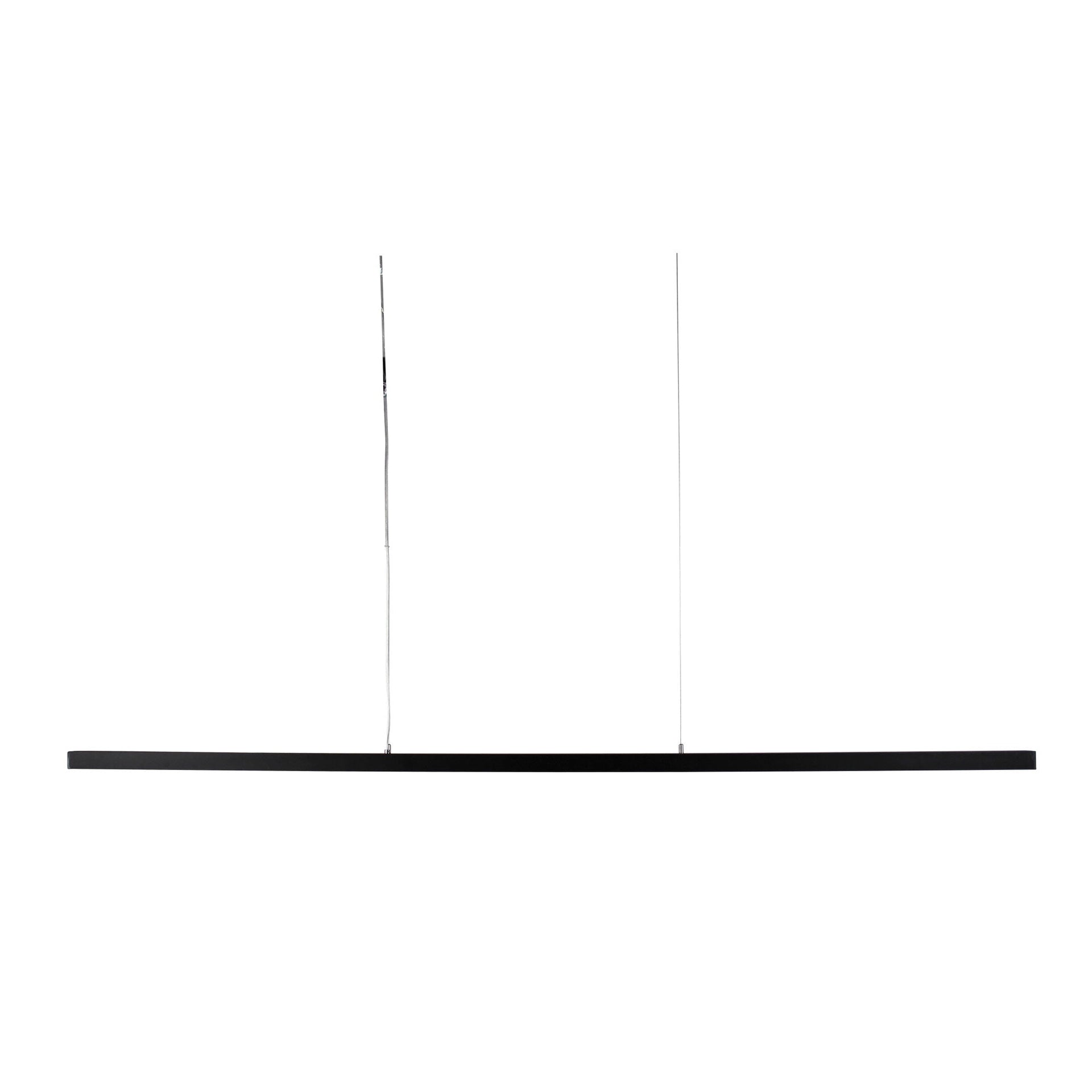 SHARD.1500 4000K Slimline LED Pendant Black Oriel Lighting
