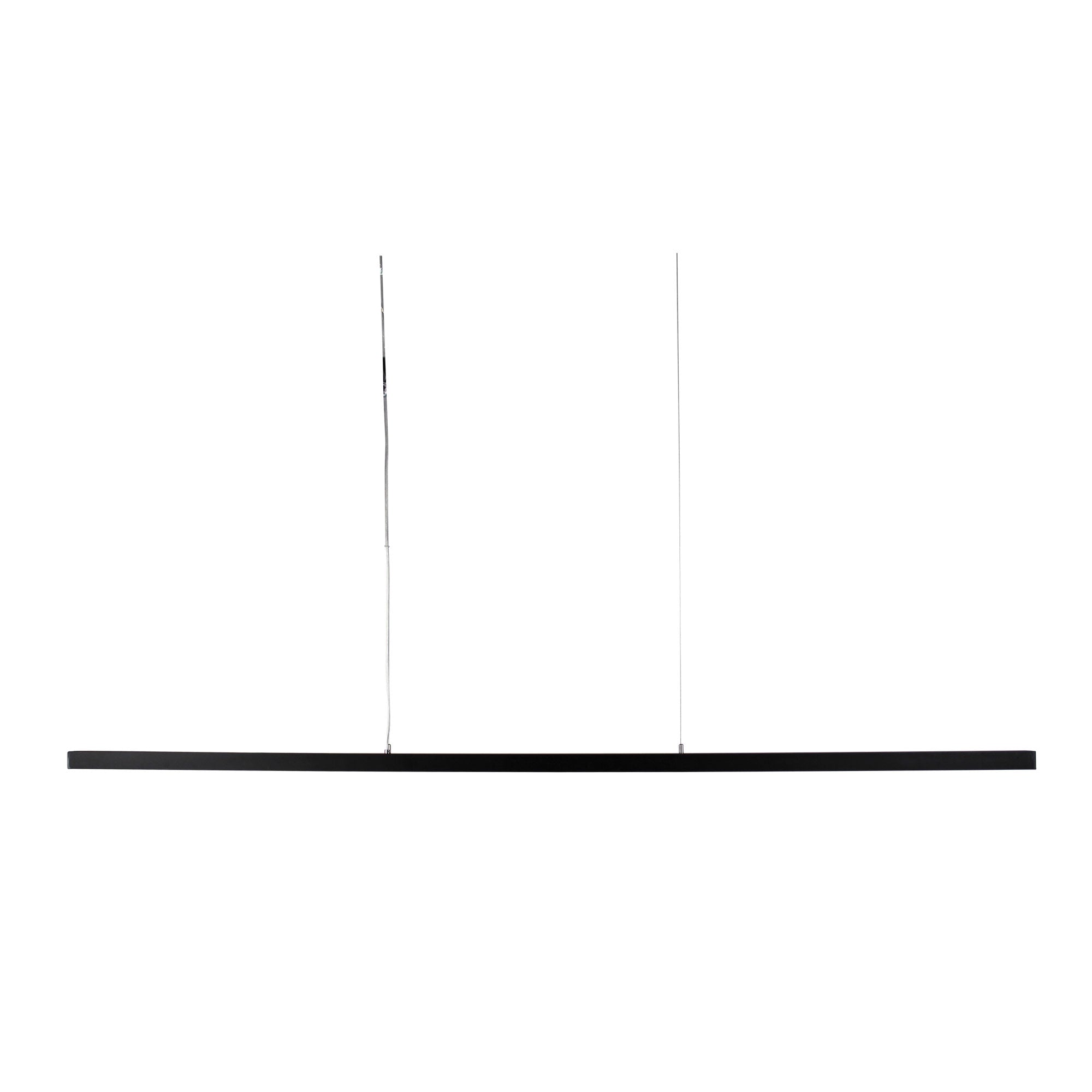 SHARD.1500 4000K Slimline LED Pendant Black Oriel Lighting