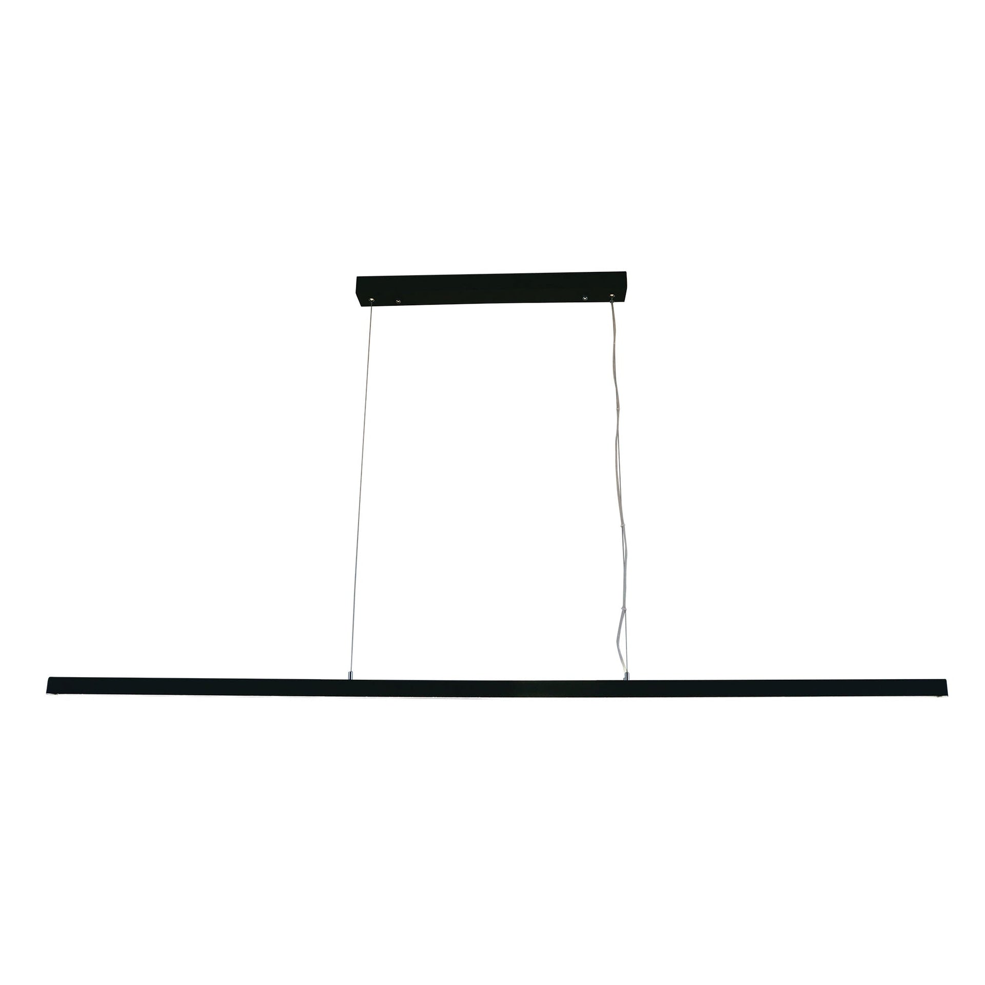 SHARD.1500 4000K Slimline LED Pendant Black Oriel Lighting