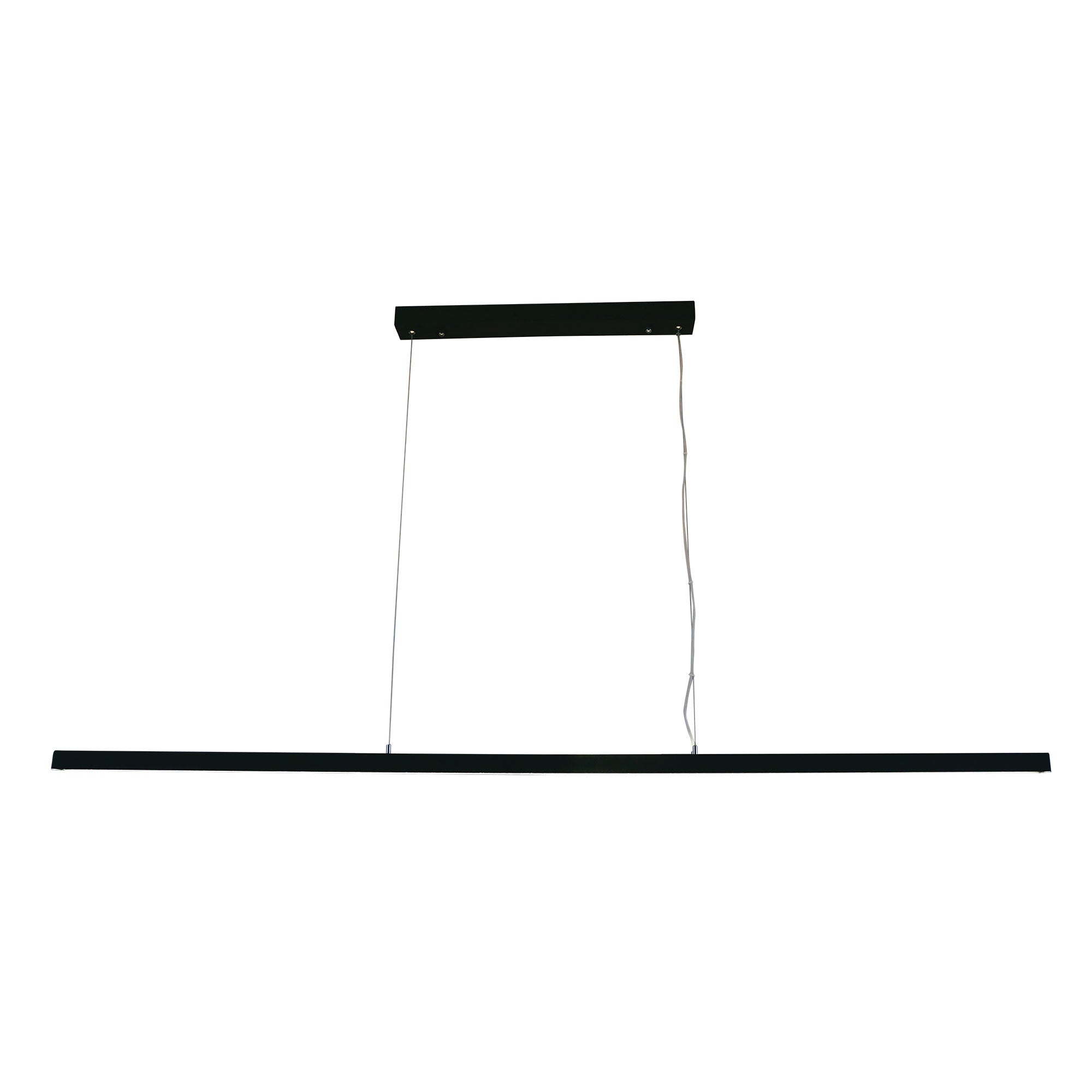SHARD.1500 4000K Slimline LED Pendant Black Oriel Lighting