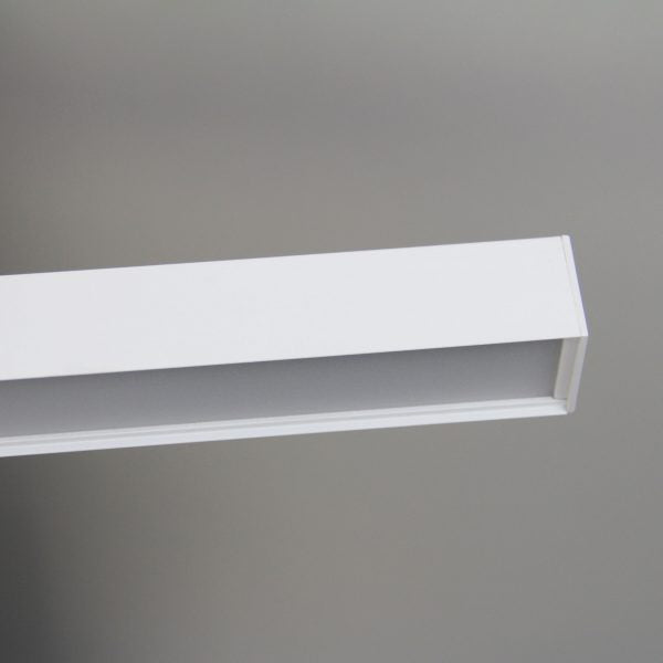 SHARD.1500 4000K Slimline LED Pendant White Oriel Lighting