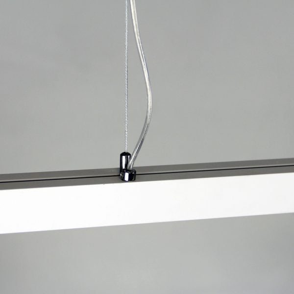 SHARD.1500 4000K Slimline LED Pendant White Oriel Lighting