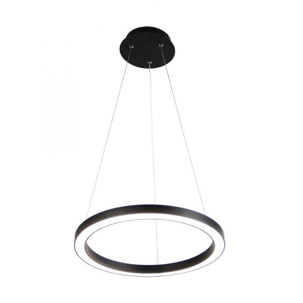 NEBULA.40 Modern LED Halo Pendant Black Oriel Lighting