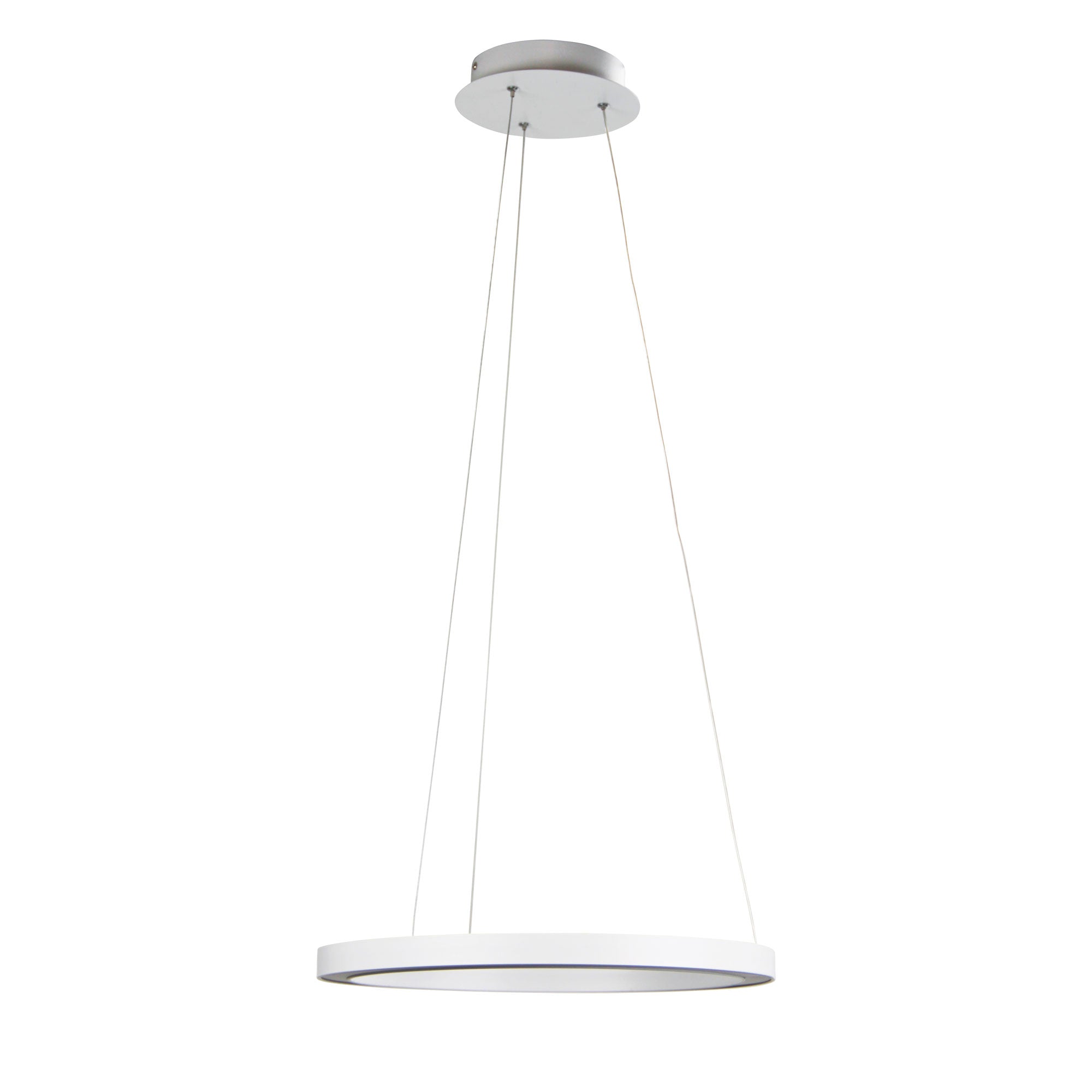 NEBULA.40 Modern LED Halo Pendant White Oriel Lighting