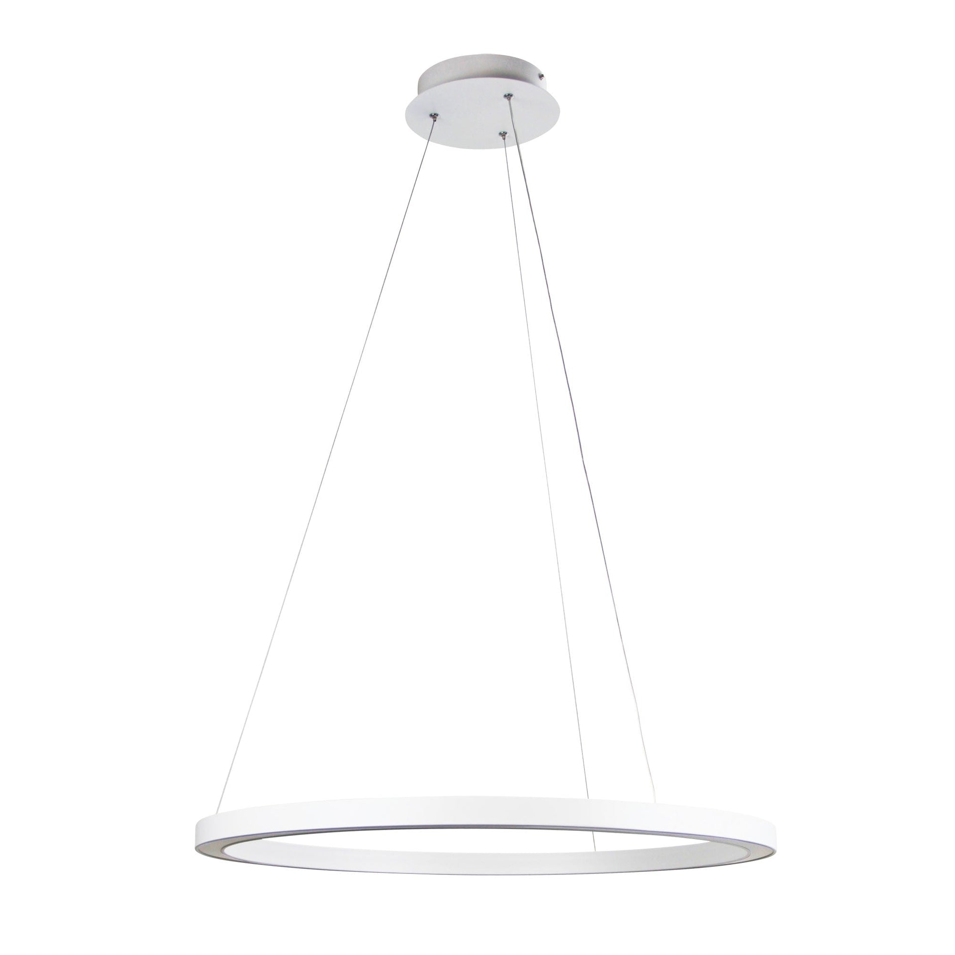 NEBULA.60 Modern LED Halo Pendant White Oriel Lighting