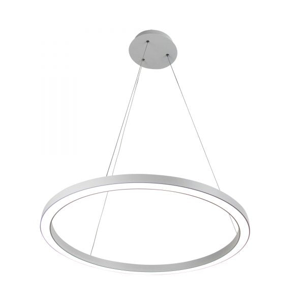 NEBULA.60 Modern LED Halo Pendant White Oriel Lighting