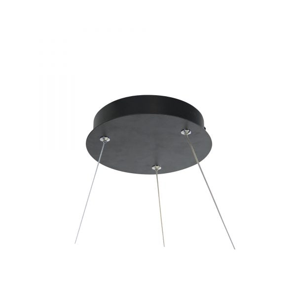 CRONUS.60 Modern LED Halo Pendant Black Oriel Lighting