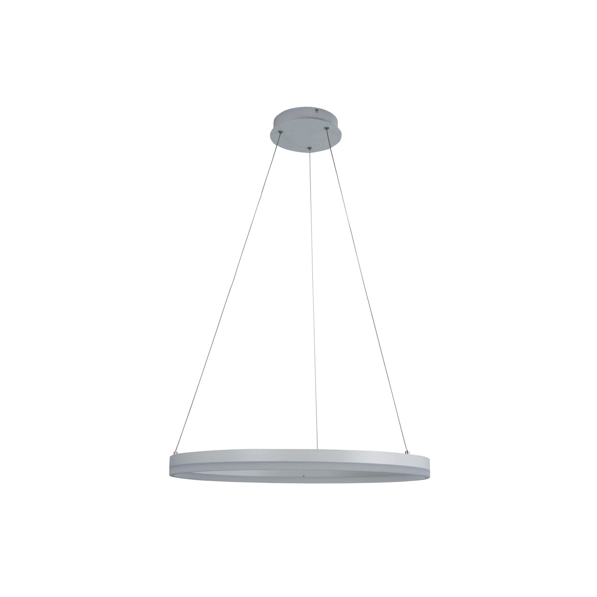 CRONUS.60 Modern LED Halo Pendant White Oriel Lighting