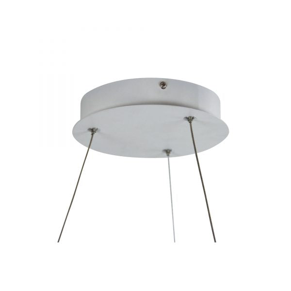 CRONUS.60 Modern LED Halo Pendant White Oriel Lighting