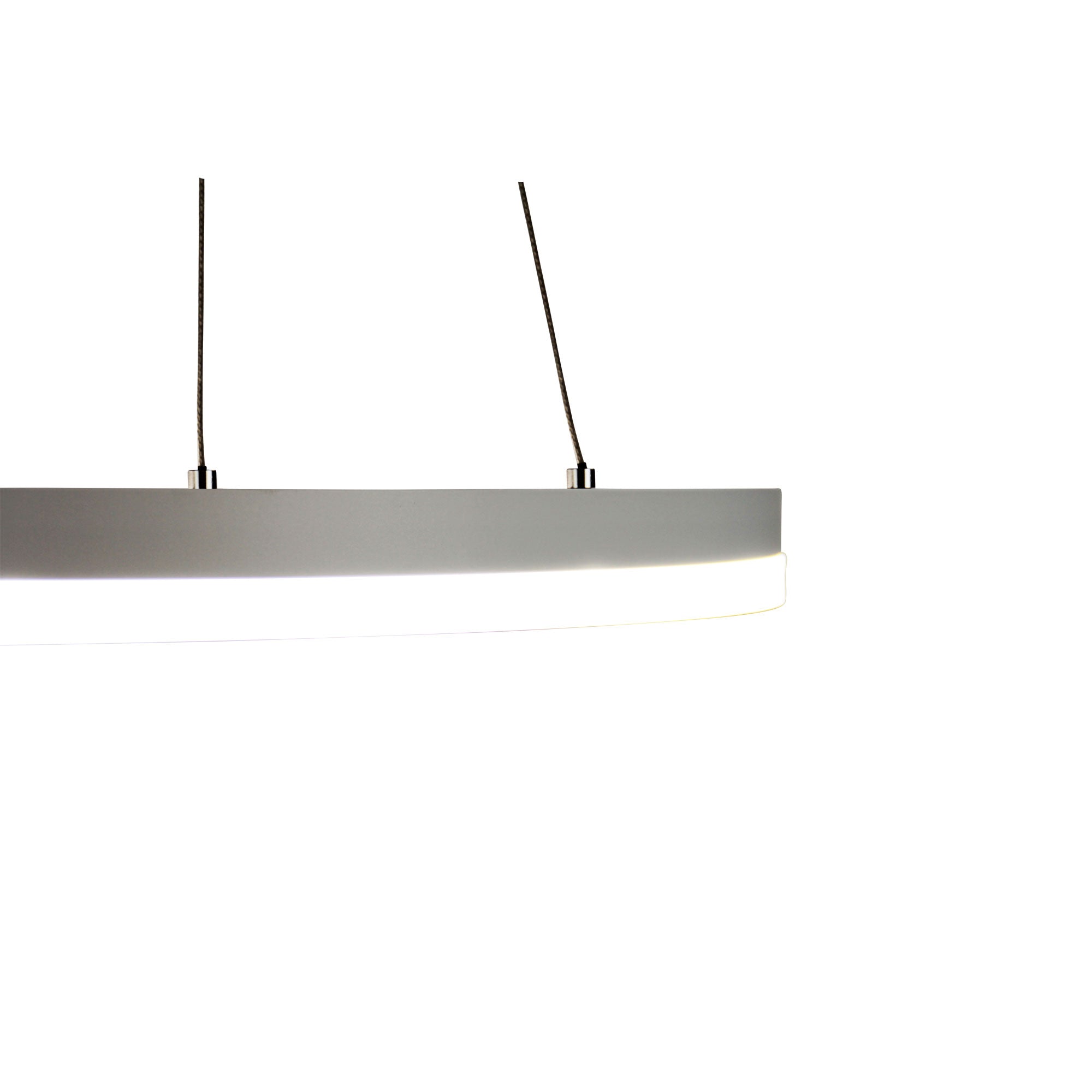 CRONUS.60 Modern LED Halo Pendant White Oriel Lighting
