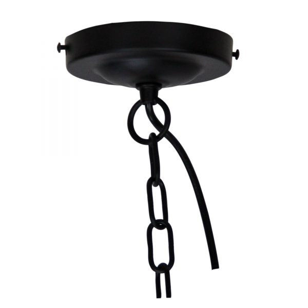 MAISON 27 Retro Halophane Clear Glass Pendant Oriel Lighting