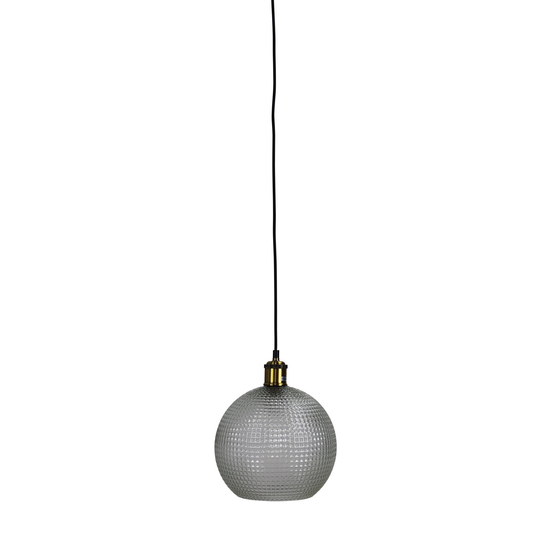 RAFFY Retro Styled Glass Pendant Oriel Lighting