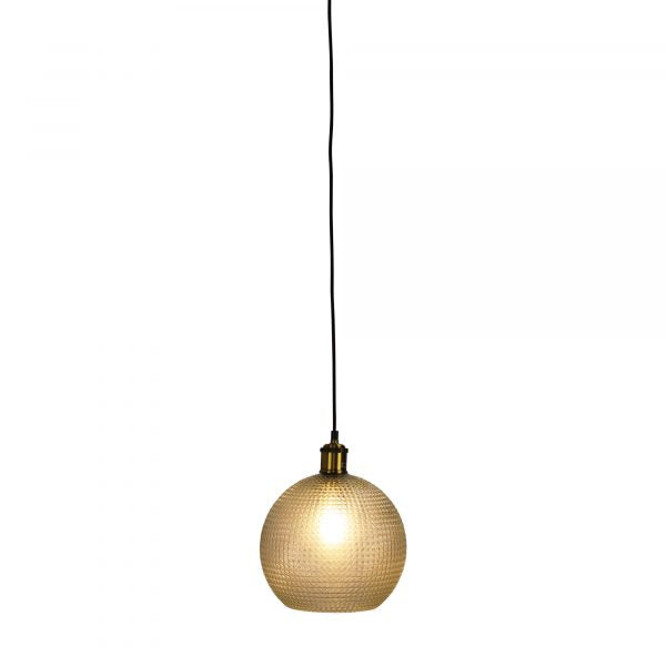 RAFFY Retro Styled Glass Pendant Oriel Lighting