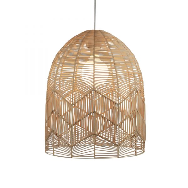TANAH Natural Rattan Cane Shade Only Oriel Lighting