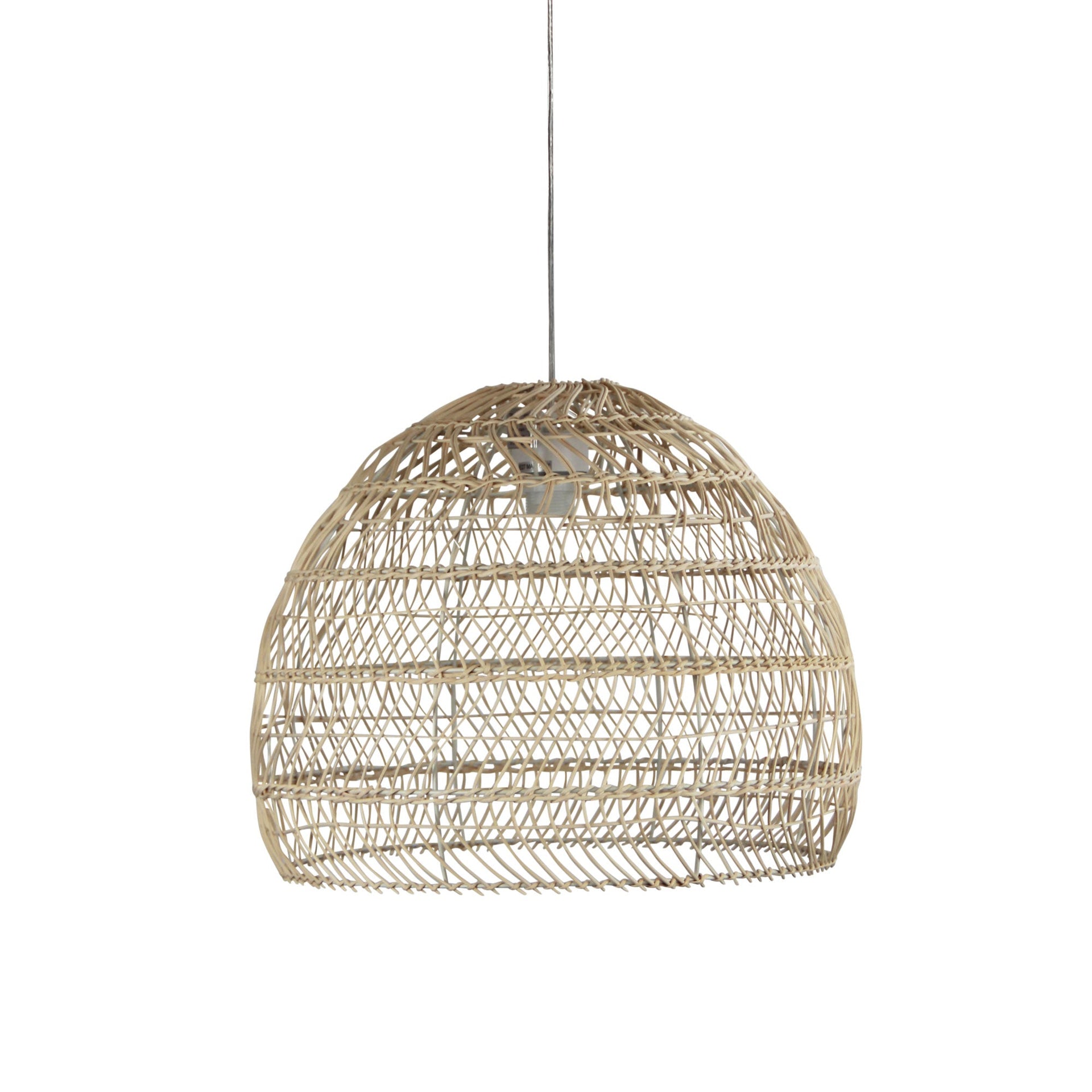 METTE 47 Natural Cane Woven Rattan Shade Only Oriel Lighting
