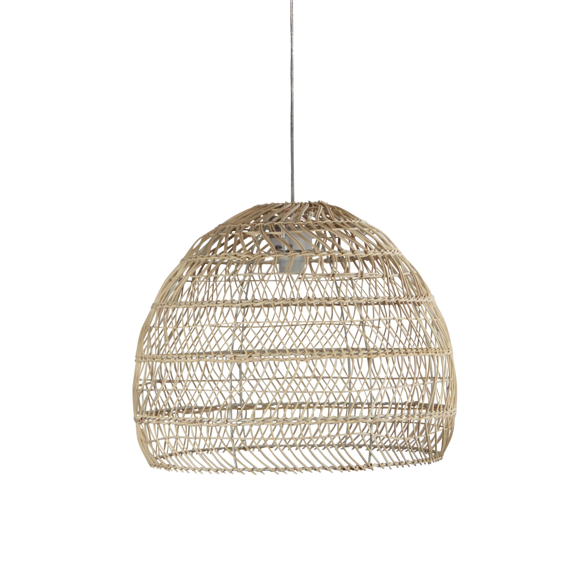 METTE 47 Natural Cane Woven Rattan Shade Only Oriel Lighting