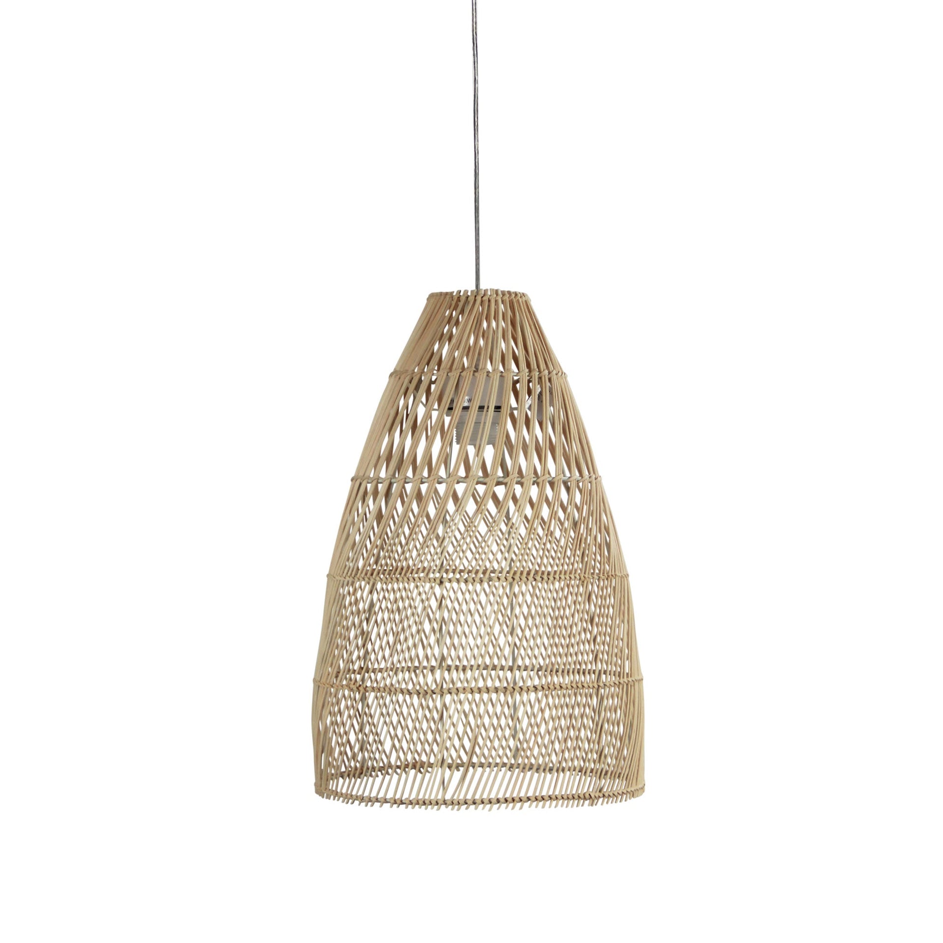 ODEN 30 Natural Rattan Cane Shade Only Oriel Lighting