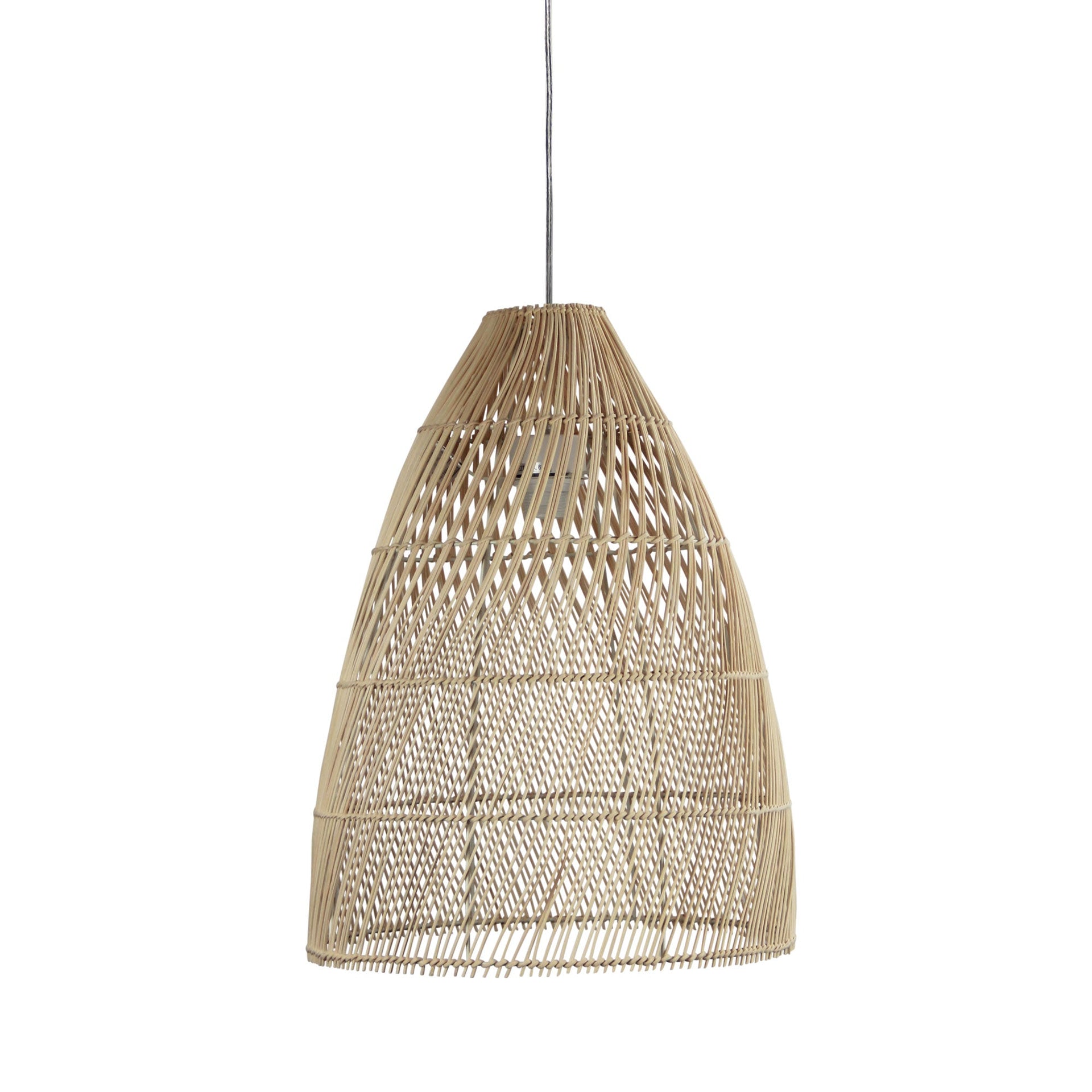 ODEN 38 Natural Rattan Cane Shade Only Oriel Lighting