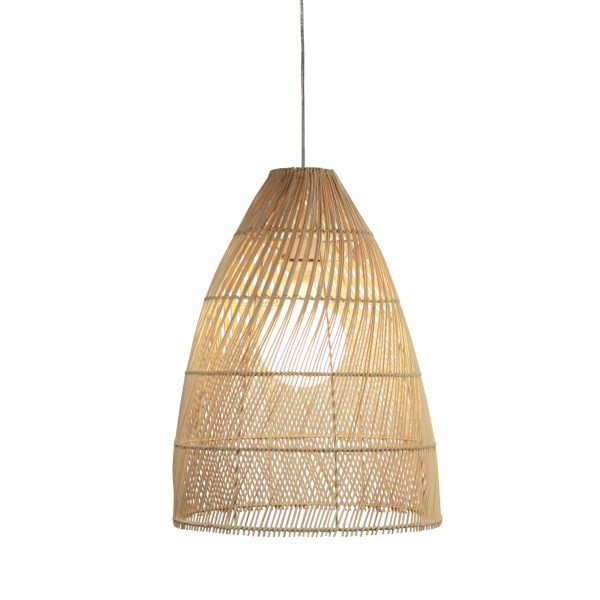 ODEN 38 Natural Rattan Cane Shade Only Oriel Lighting