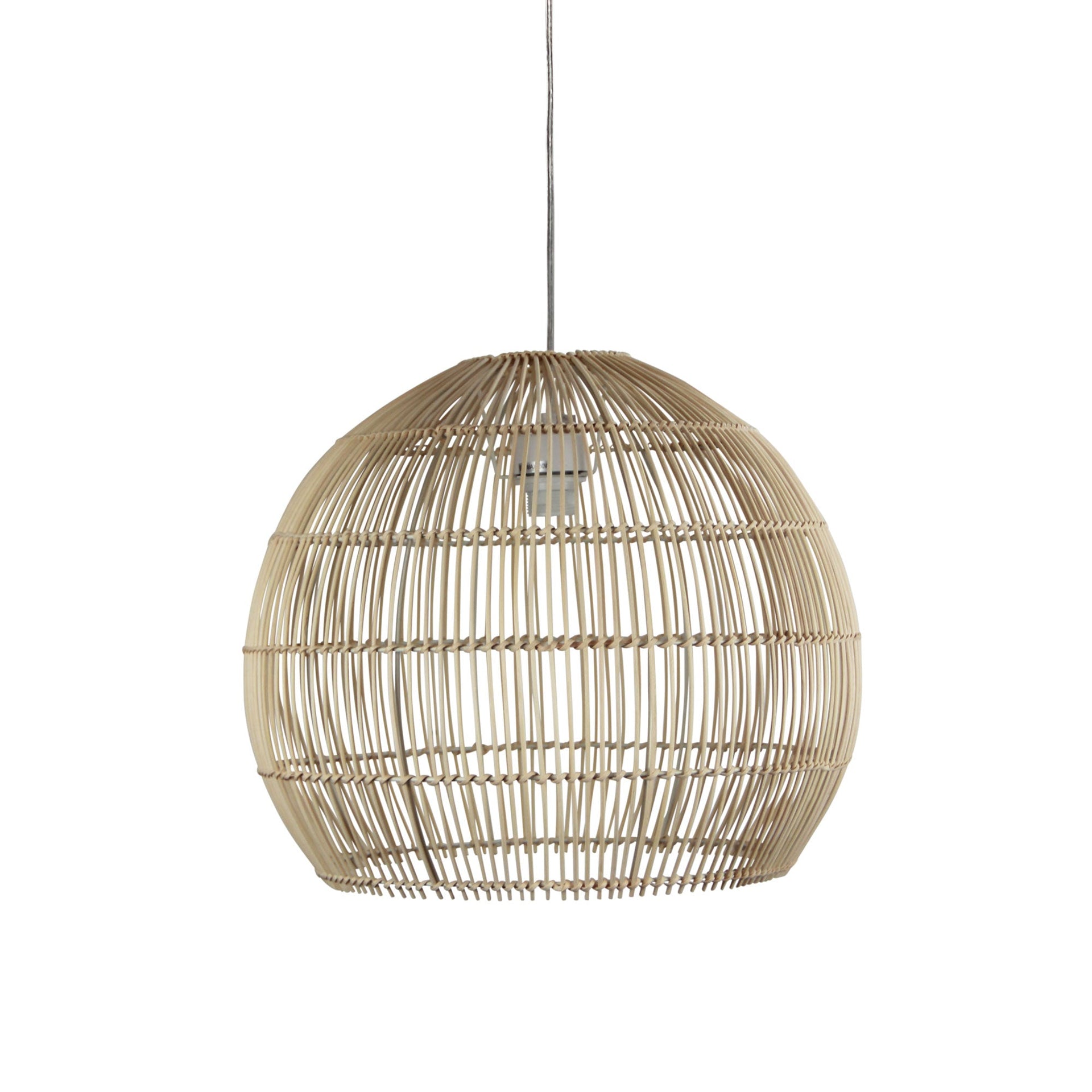 BATU 48 Pendant Light Natural Rattan Cane Shade Only Oriel Lighting