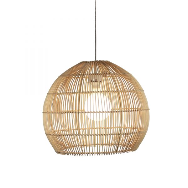 BATU 48 Pendant Light Natural Rattan Cane Shade Only Oriel Lighting