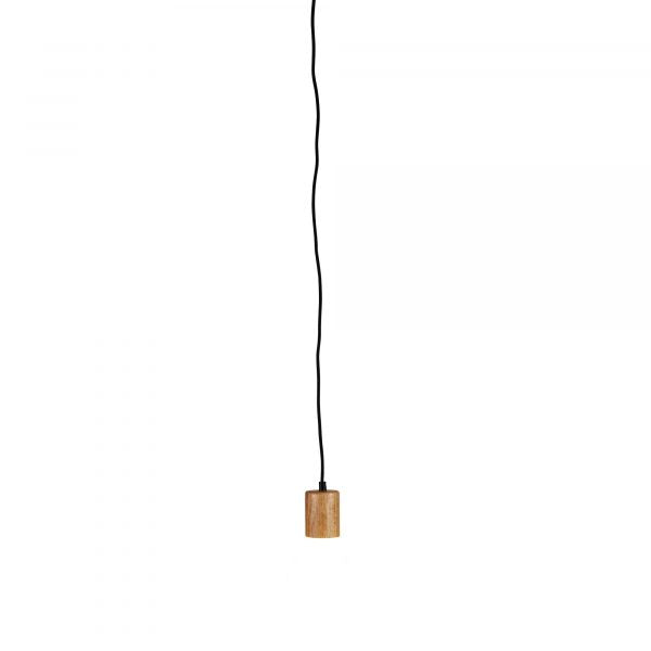PLUG Timber Pendant Suspension Oriel Lighting