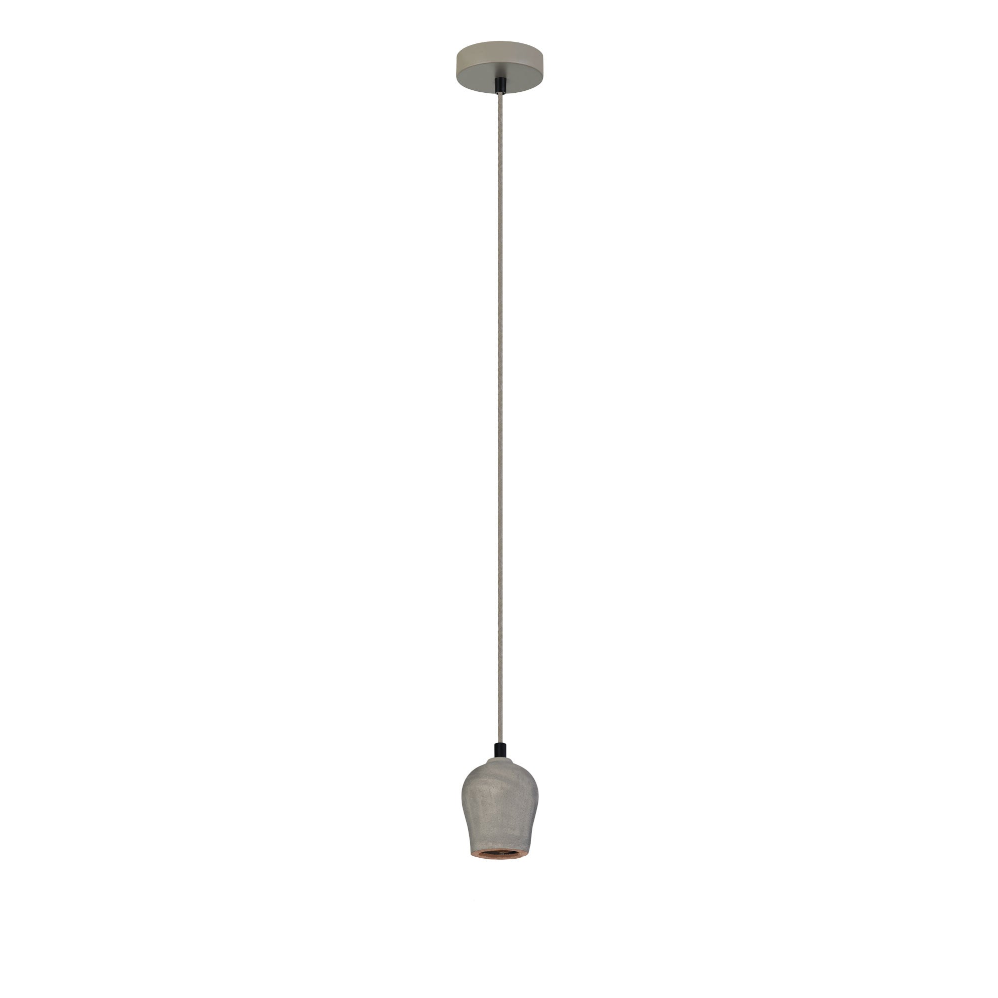 CHUNK Urban Concrete Pendant Suspension 180cm Oriel Lighting