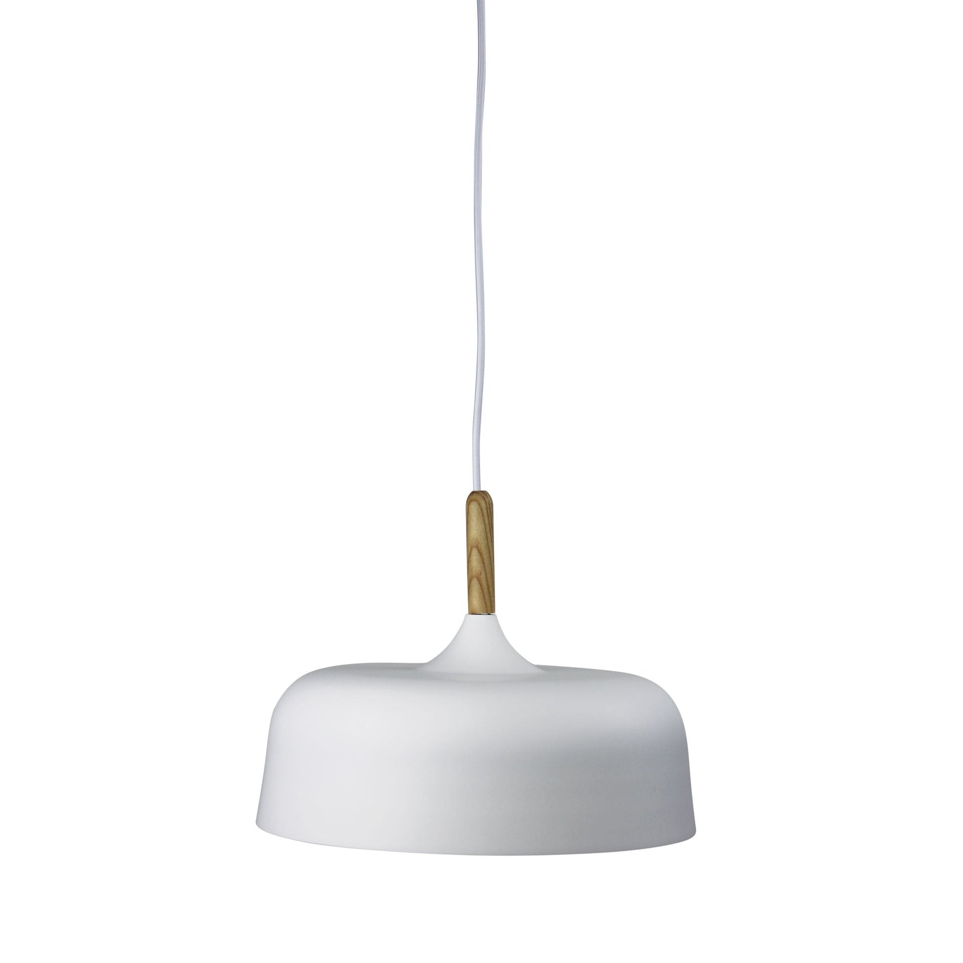MALT.32 Urban Retro Industrial Style Pendant White Oriel Lighting