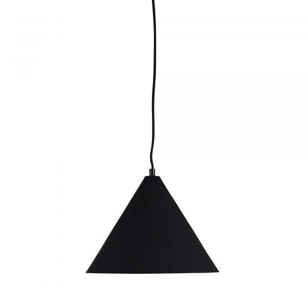 CONIC.28 Stylish Conical Black Pendant Oriel Lighting
