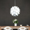 ZIGGY 43cm Acrylic Retro Pendant Oriel Lighting