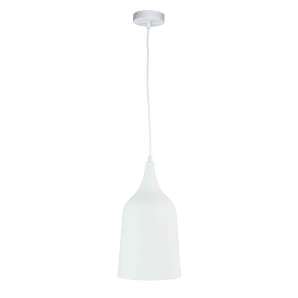 PLATO Contemporary Urban Pendant White Oriel Lighting