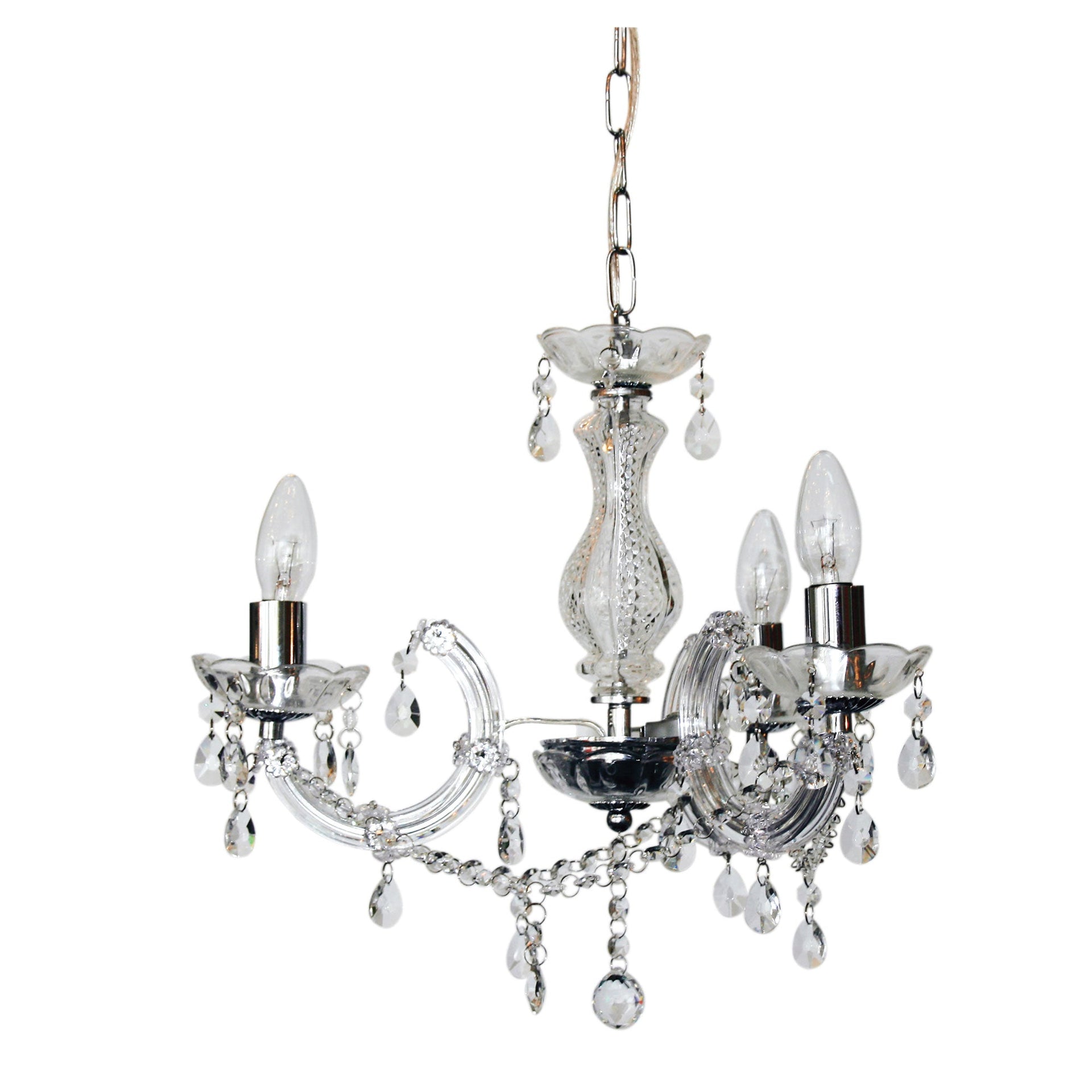 MARIE THERESE 3 LIGHT Classic Chandelier Pendant Oriel Lighting