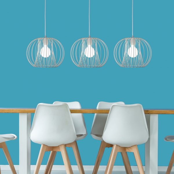 MALO.35 White Wire Pendant Oriel Lighting
