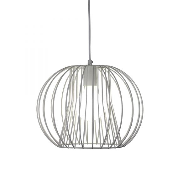 MALO.35 White Wire Pendant Oriel Lighting