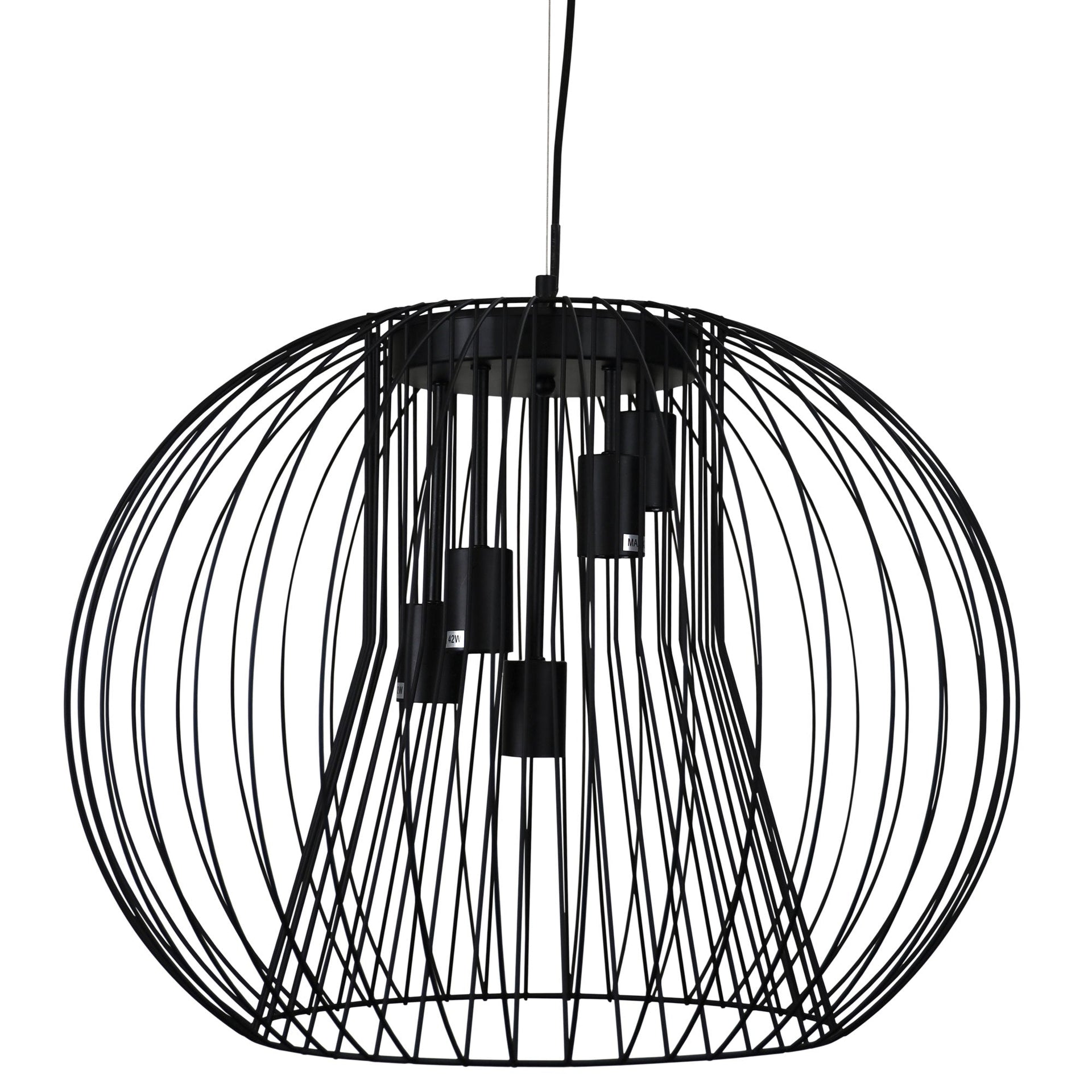 MALO.60 Black Wire Pendant Oriel Lighting