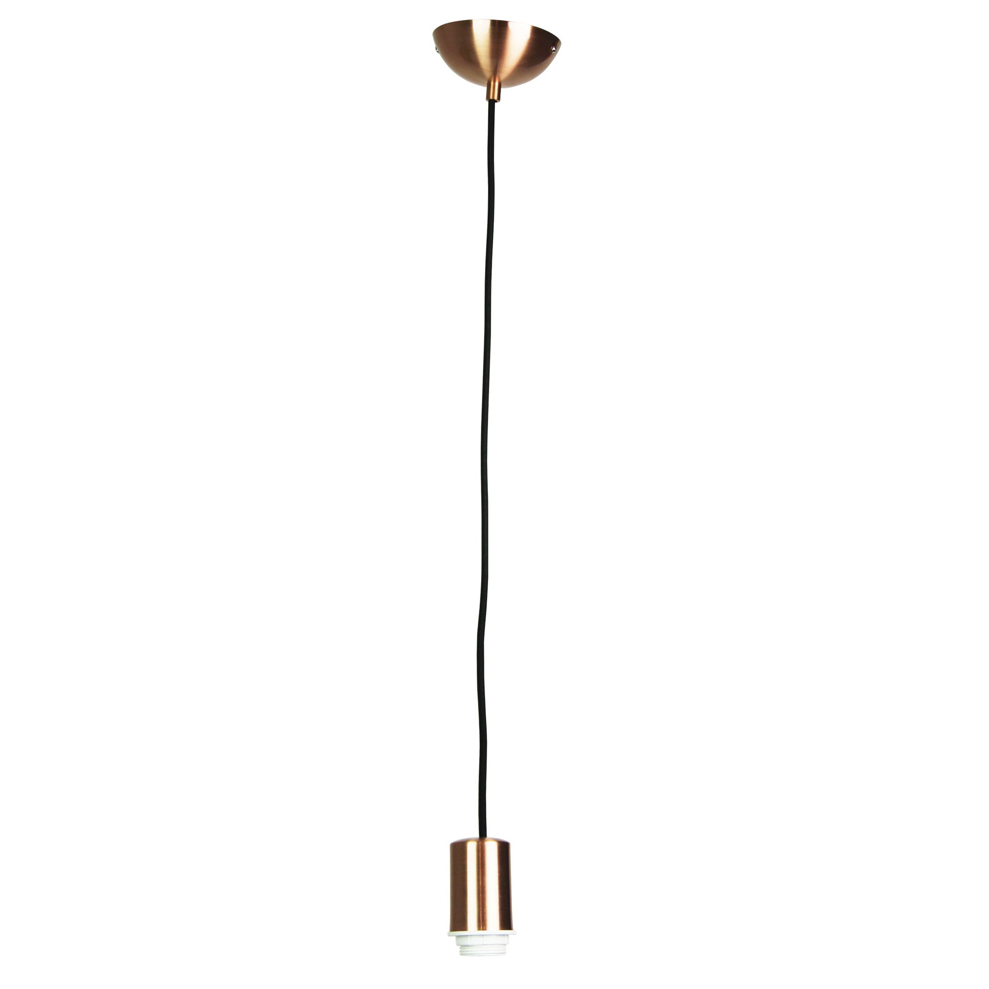 POP.2 Copper Single Drop 2m Suspension Oriel Lighting